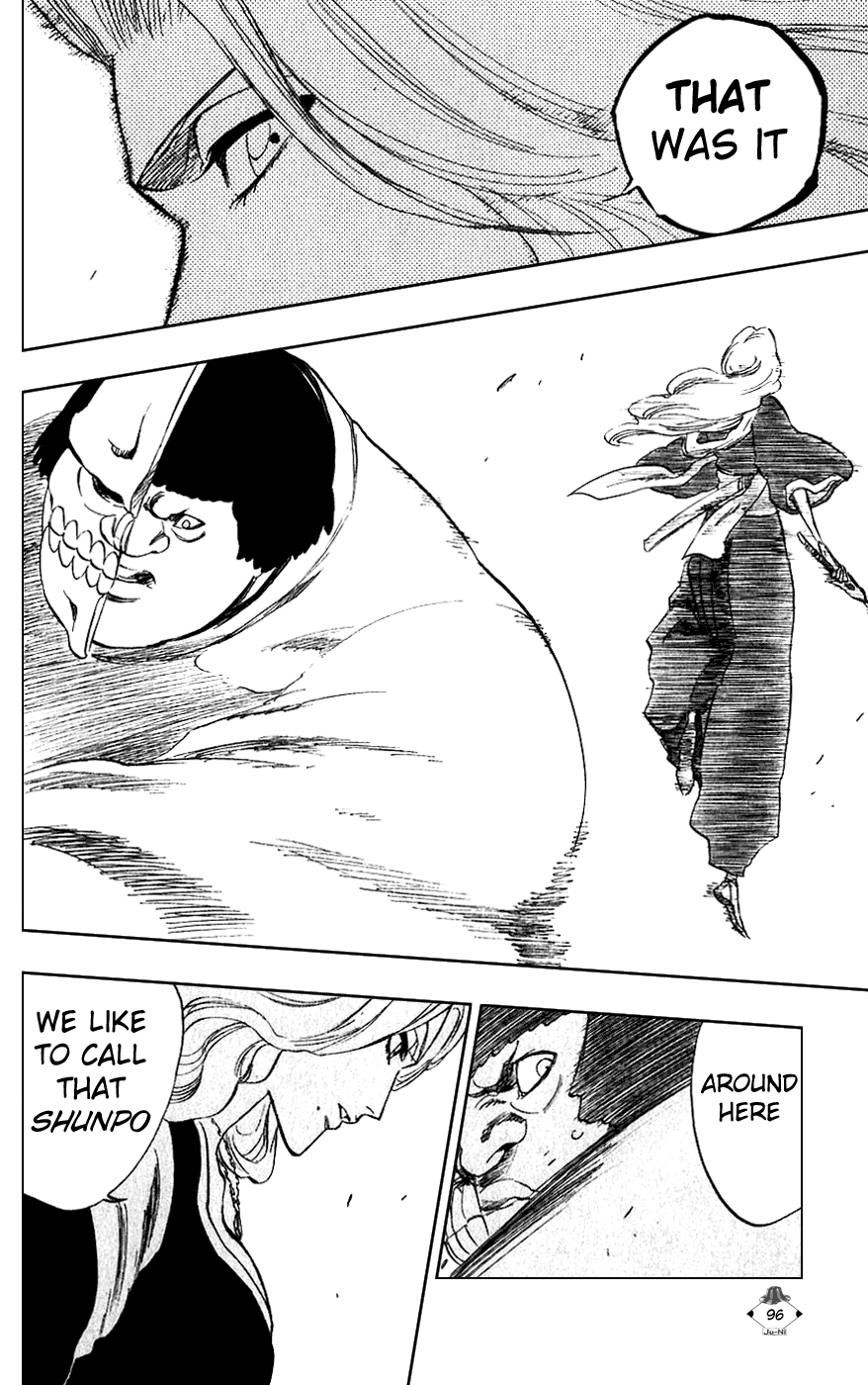 Bleach manga, chapter 210, page 11 of 18