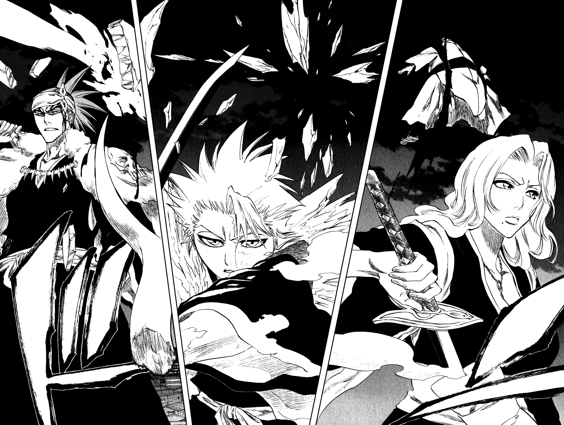 Bleach manga, chapter 210, page 17 of 18