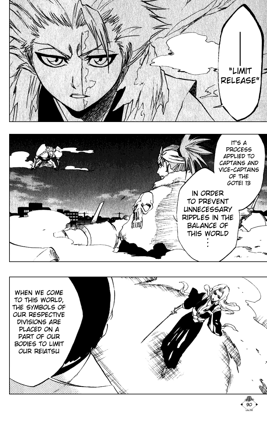 Bleach manga, chapter 210, page 5 of 18