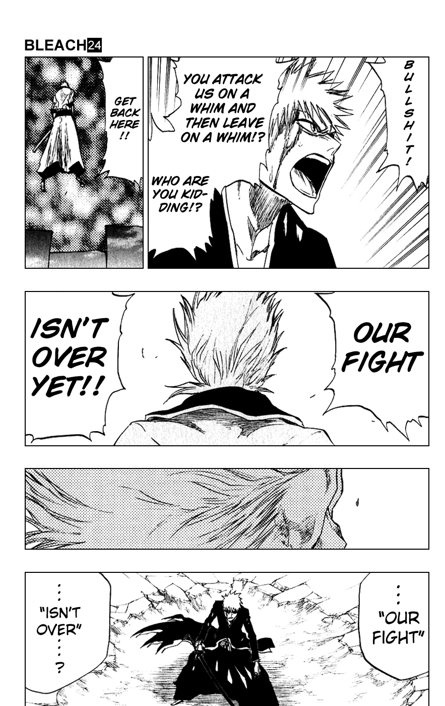 Bleach manga, chapter 212, page 11 of 20