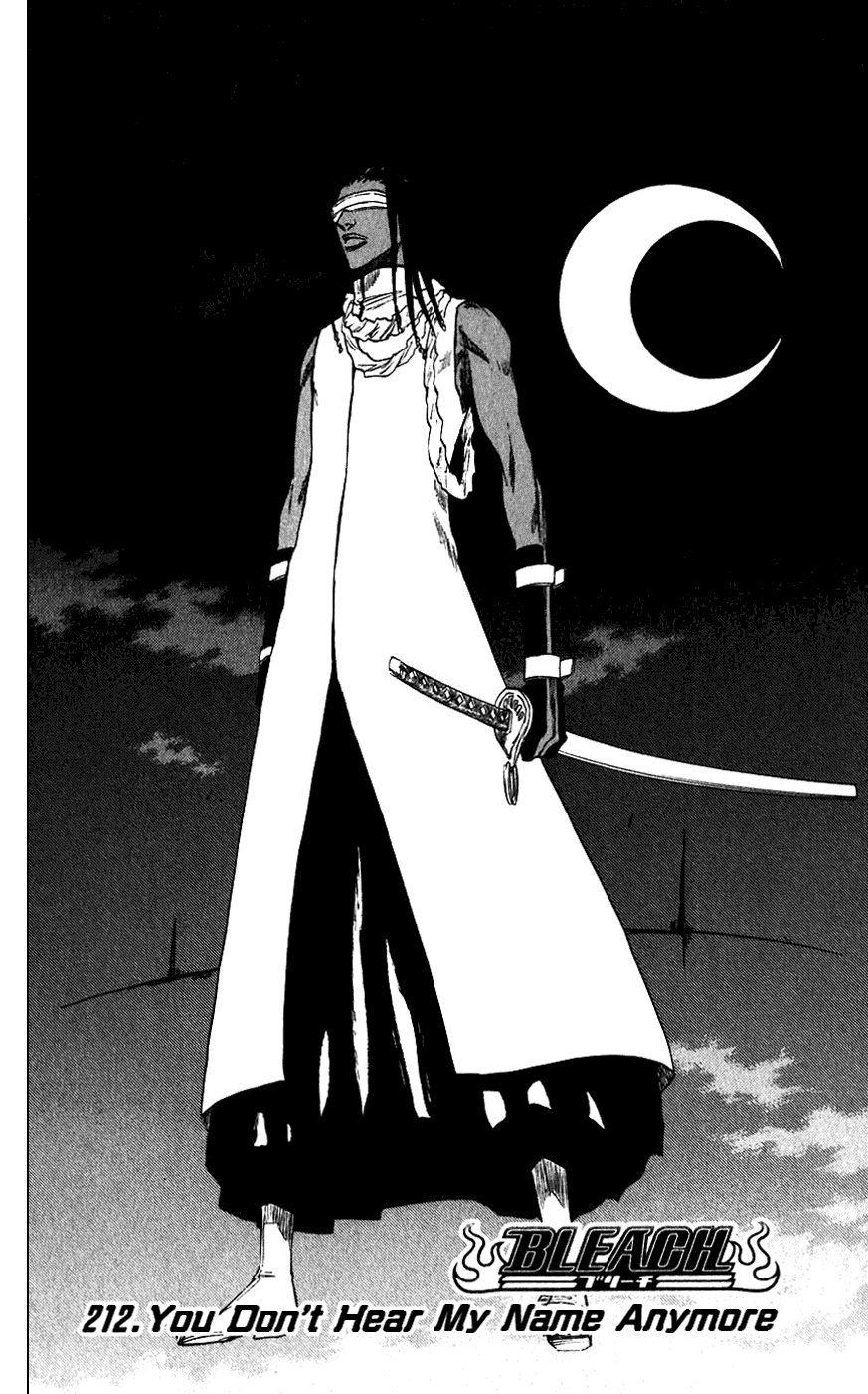 Bleach manga, chapter 212, page 2 of 20
