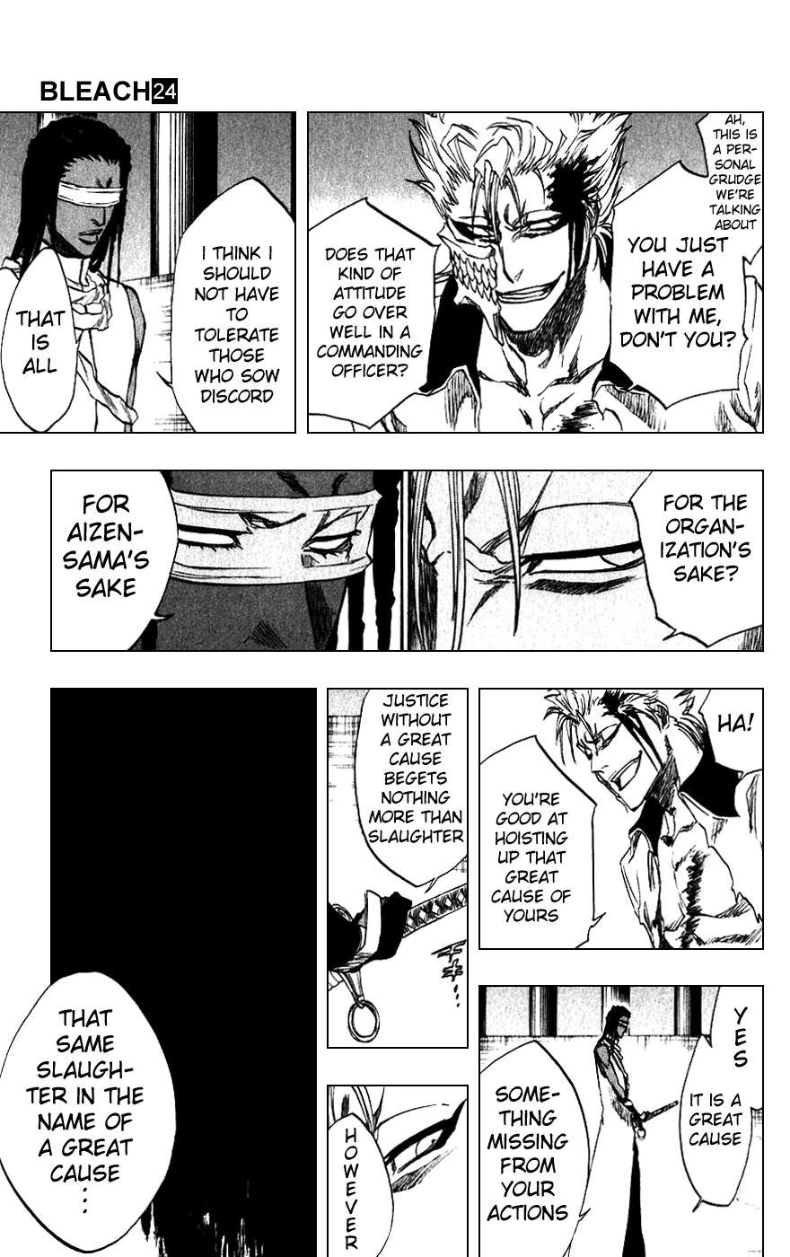 Bleach manga, chapter 213, page 13 of 20