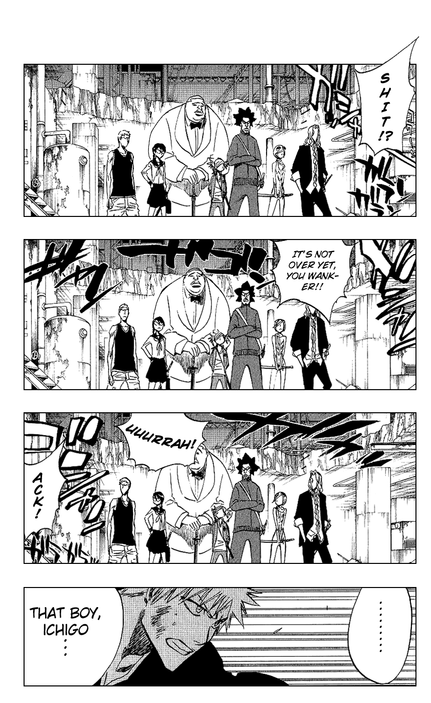 Bleach manga, chapter 215, page 18 of 28