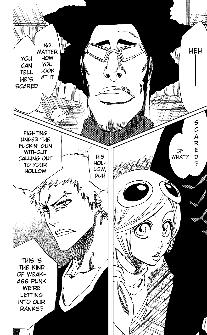 Bleach manga, chapter 215, page 20 of 28