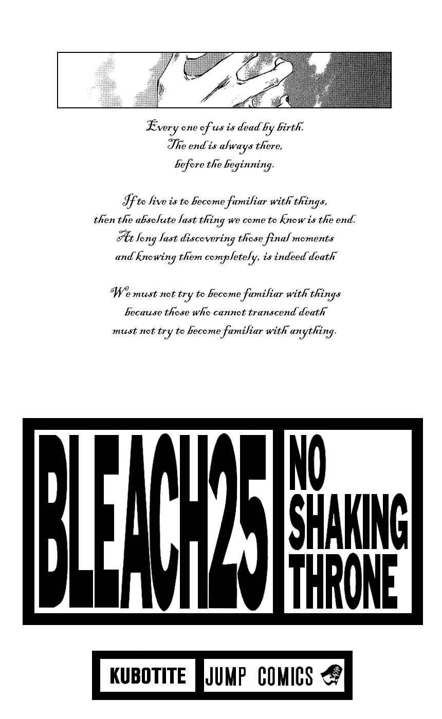 Bleach manga, chapter 215, page 6 of 28