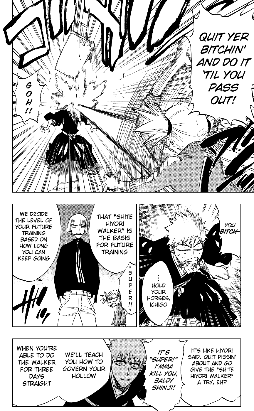Bleach manga, chapter 217, page 10 of 19