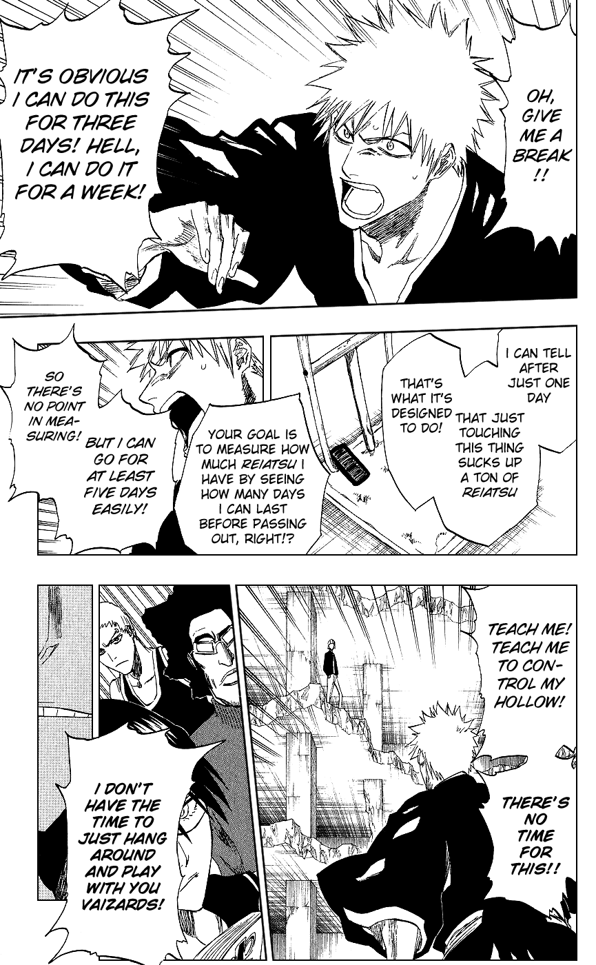 Bleach manga, chapter 217, page 11 of 19