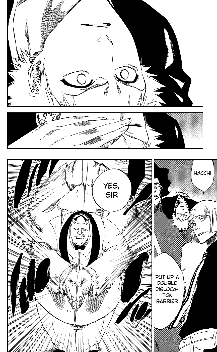 Bleach manga, chapter 217, page 16 of 19