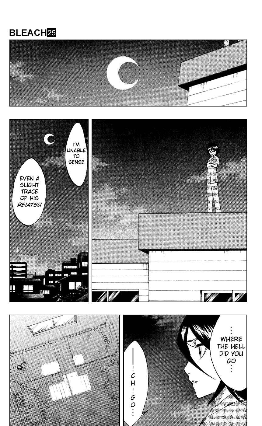 Bleach manga, chapter 217, page 3 of 19