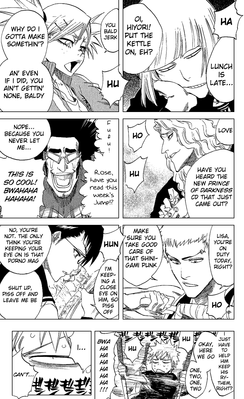 Bleach manga, chapter 217, page 7 of 19