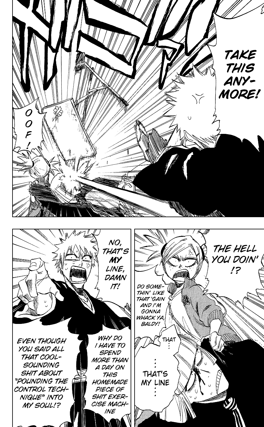 Bleach manga, chapter 217, page 8 of 19
