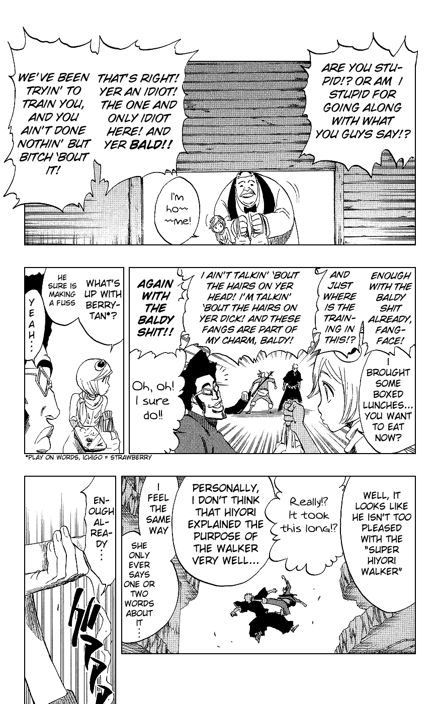 Bleach manga, chapter 217, page 9 of 19