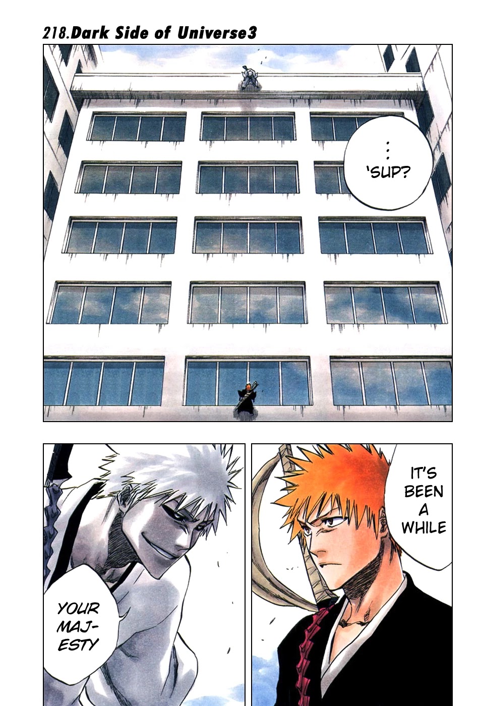 Bleach manga, chapter 218, page 2 of 24