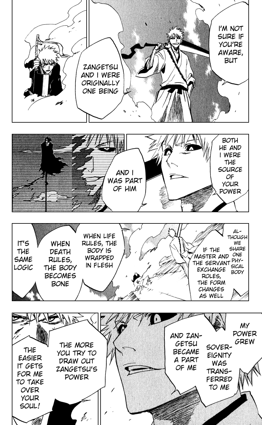 Bleach manga, chapter 218, page 20 of 24