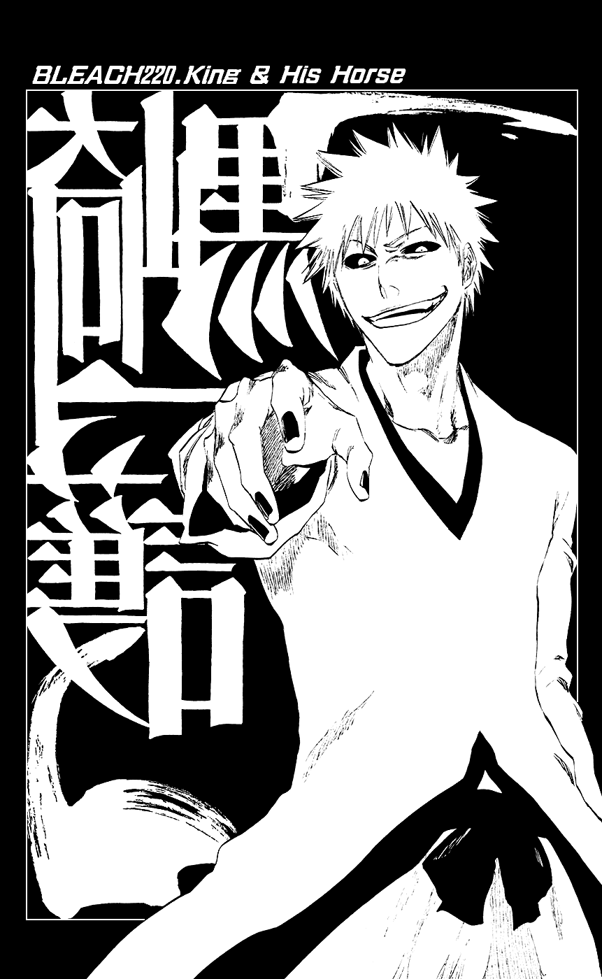 Bleach Chapter 220 page 7 - Chapter 220: King & His Horse