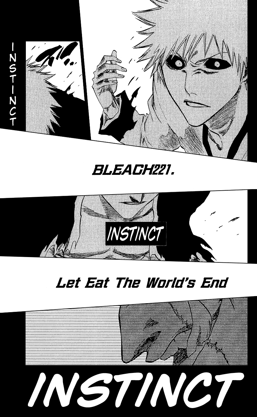 Bleach manga, chapter 221, page 3 of 20