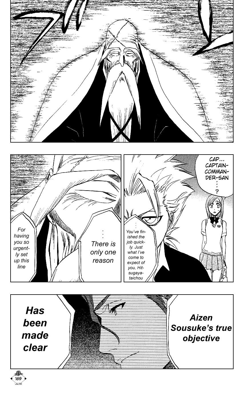Bleach manga, chapter 222, page 19 of 20