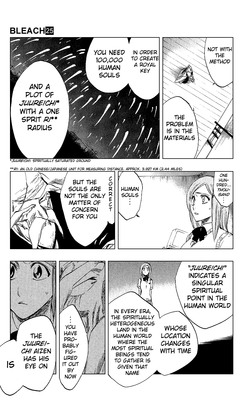 Bleach manga, chapter 223, page 9 of 23