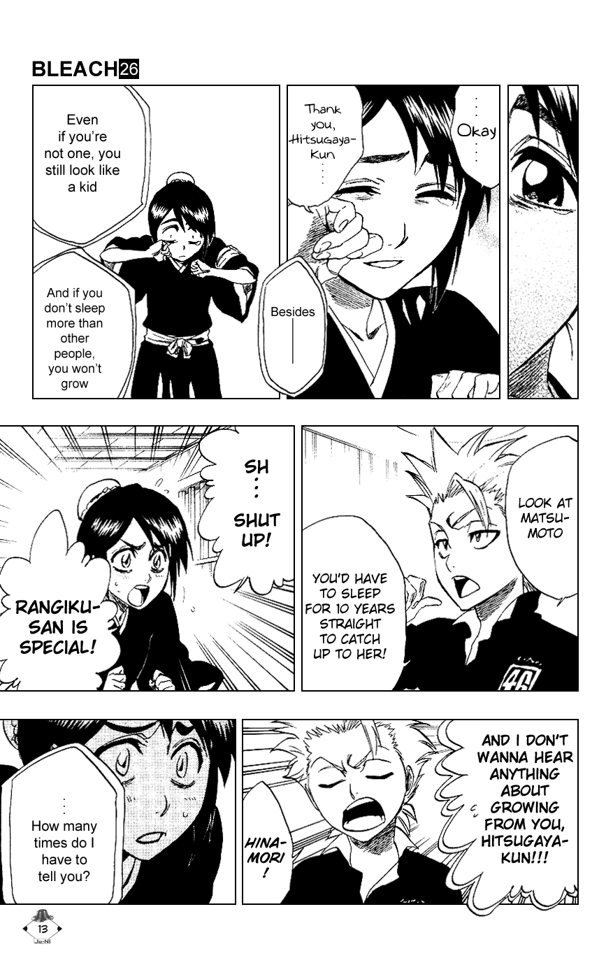 Bleach manga, chapter 224, page 16 of 29