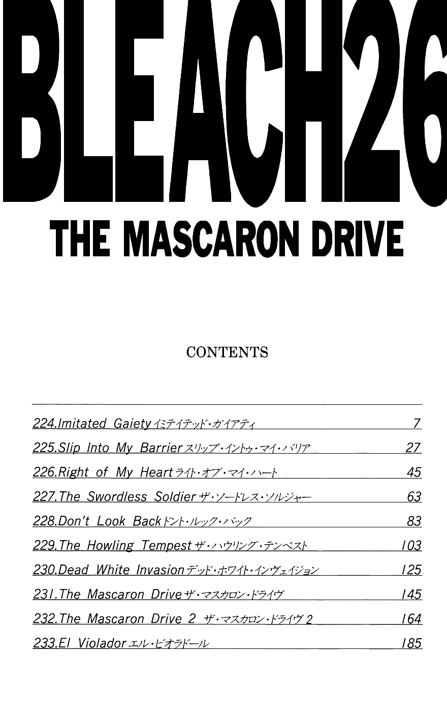 Bleach manga, chapter 224, page 9 of 29