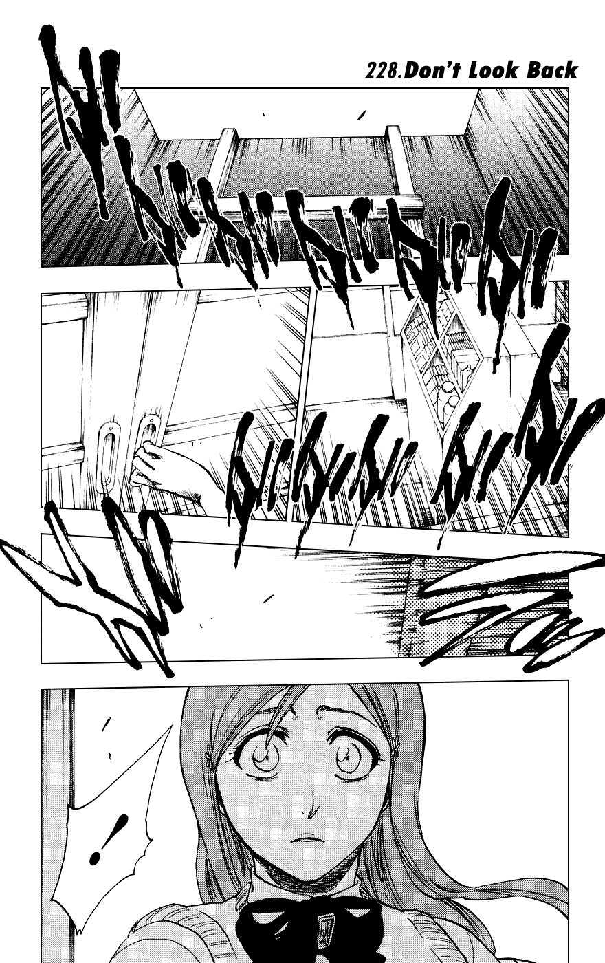 Bleach Chapter 228 page 1 - Chapter 228: Don't Look Back