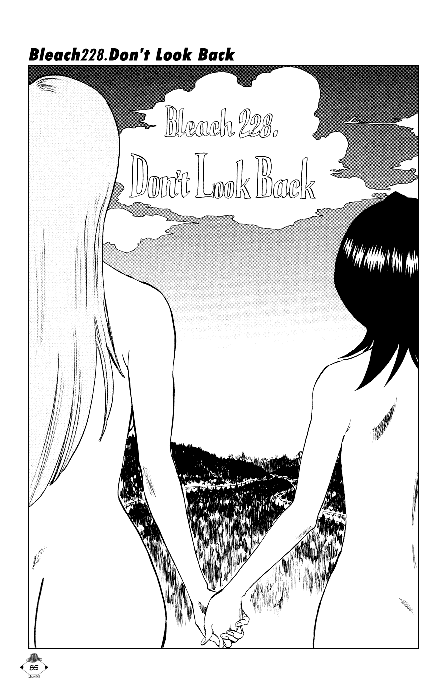 Bleach Chapter 228 page 3 - Chapter 228: Don't Look Back