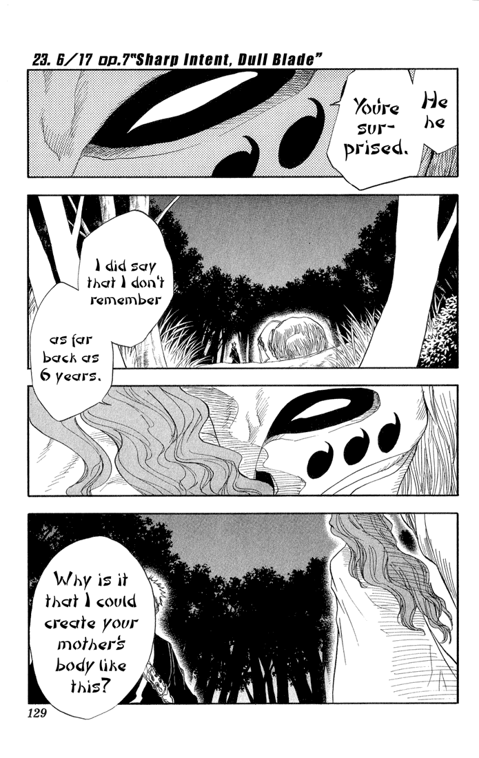 Bleach Chapter 23 page 2 - Chapter 23: 6/17 op. 7 Sharp Will, Dull Blade