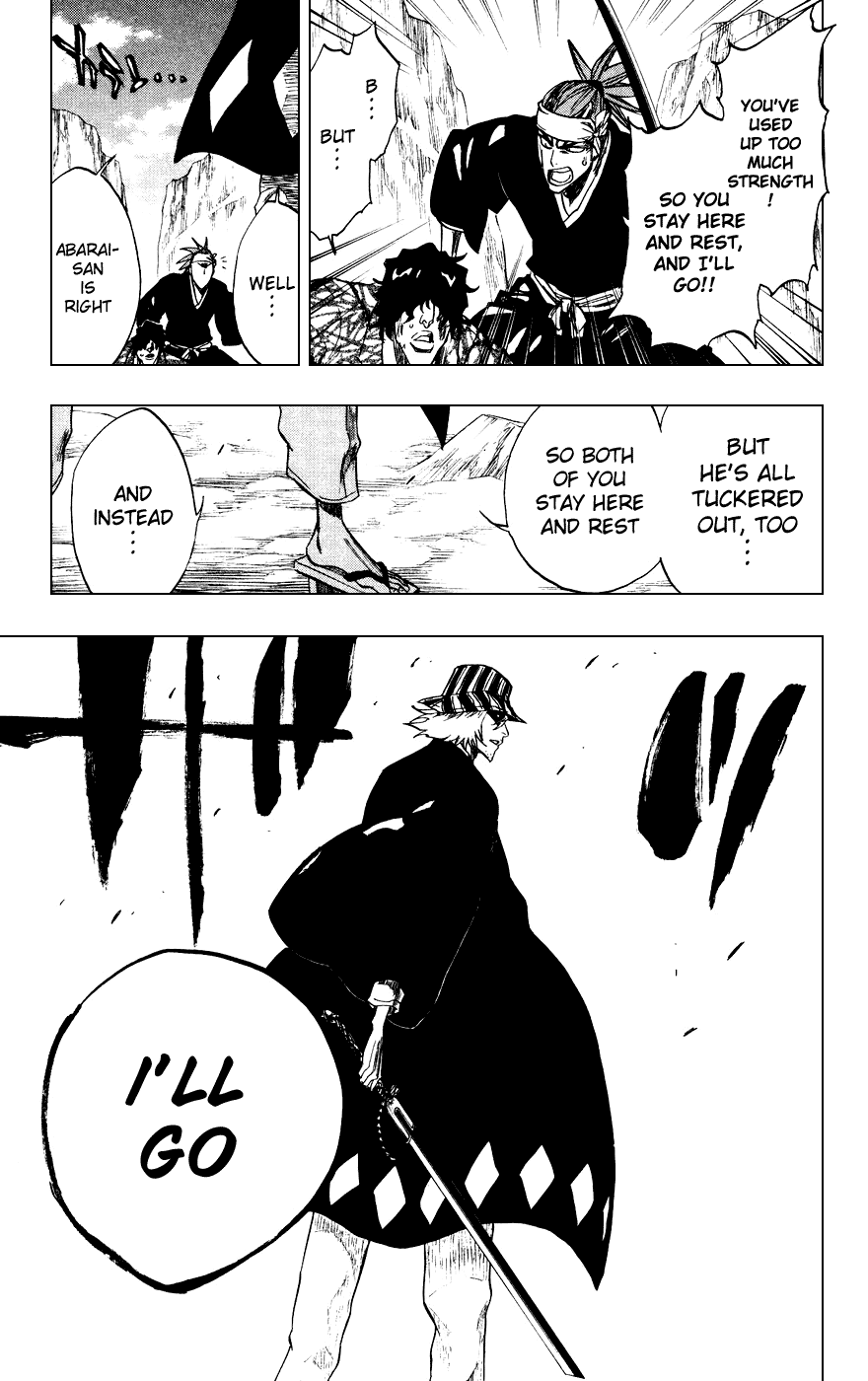 Bleach manga, chapter 231, page 19 of 19