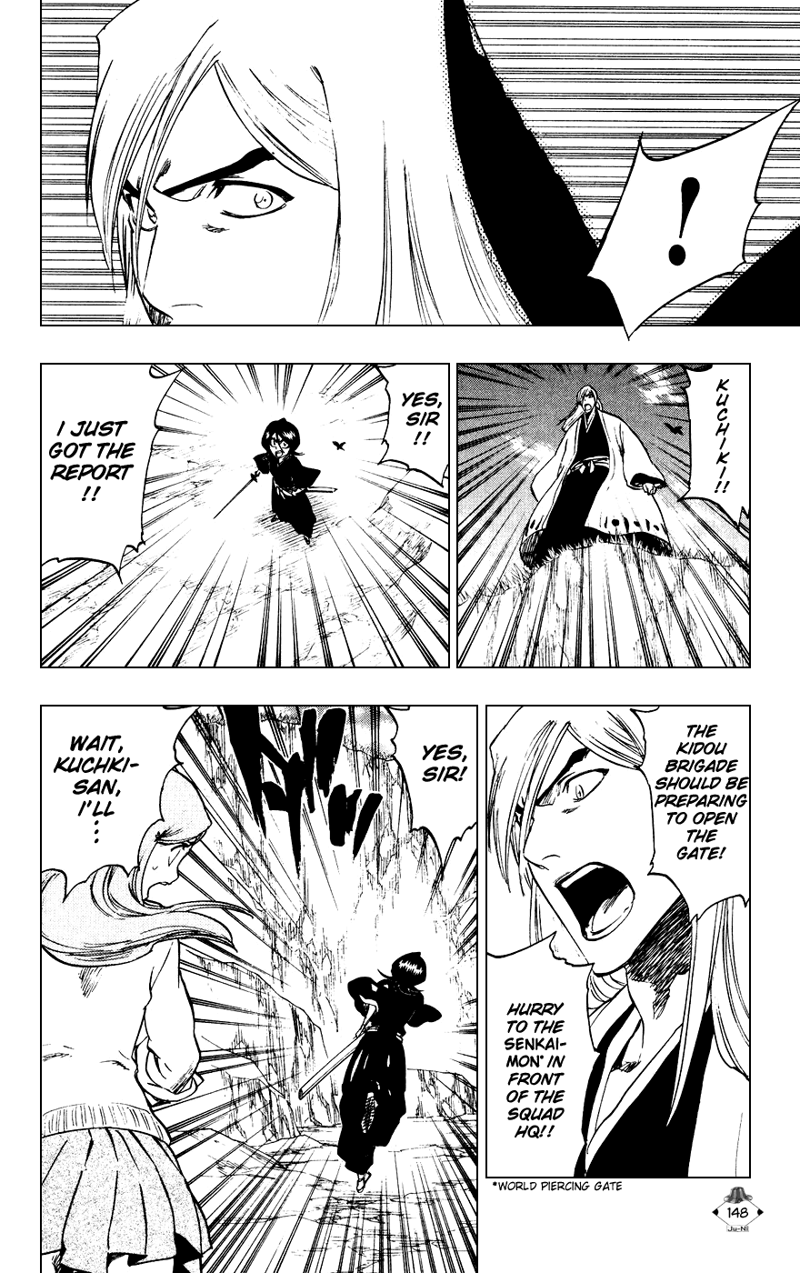 Bleach manga, chapter 231, page 4 of 19