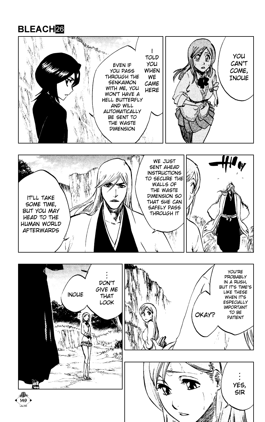 Bleach manga, chapter 231, page 5 of 19