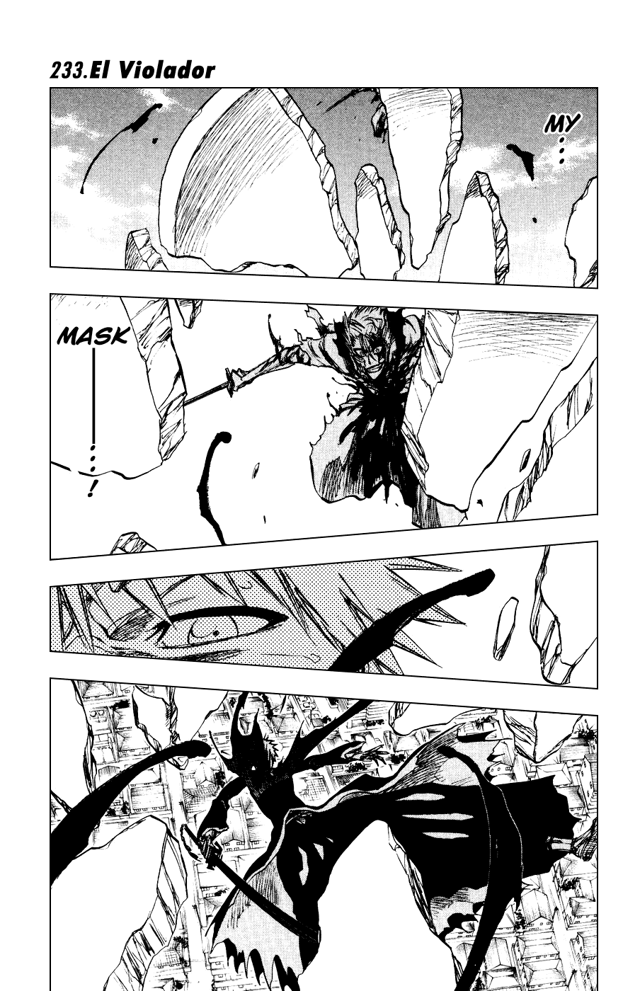 Bleach Chapter 233 page 1 - Chapter 233: El Violador