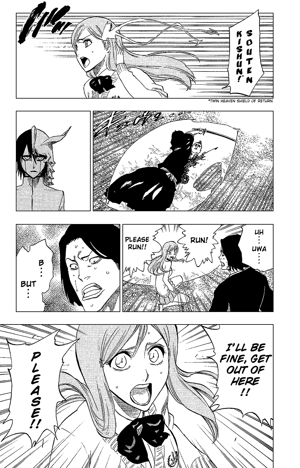 Bleach manga, chapter 234, page 11 of 25