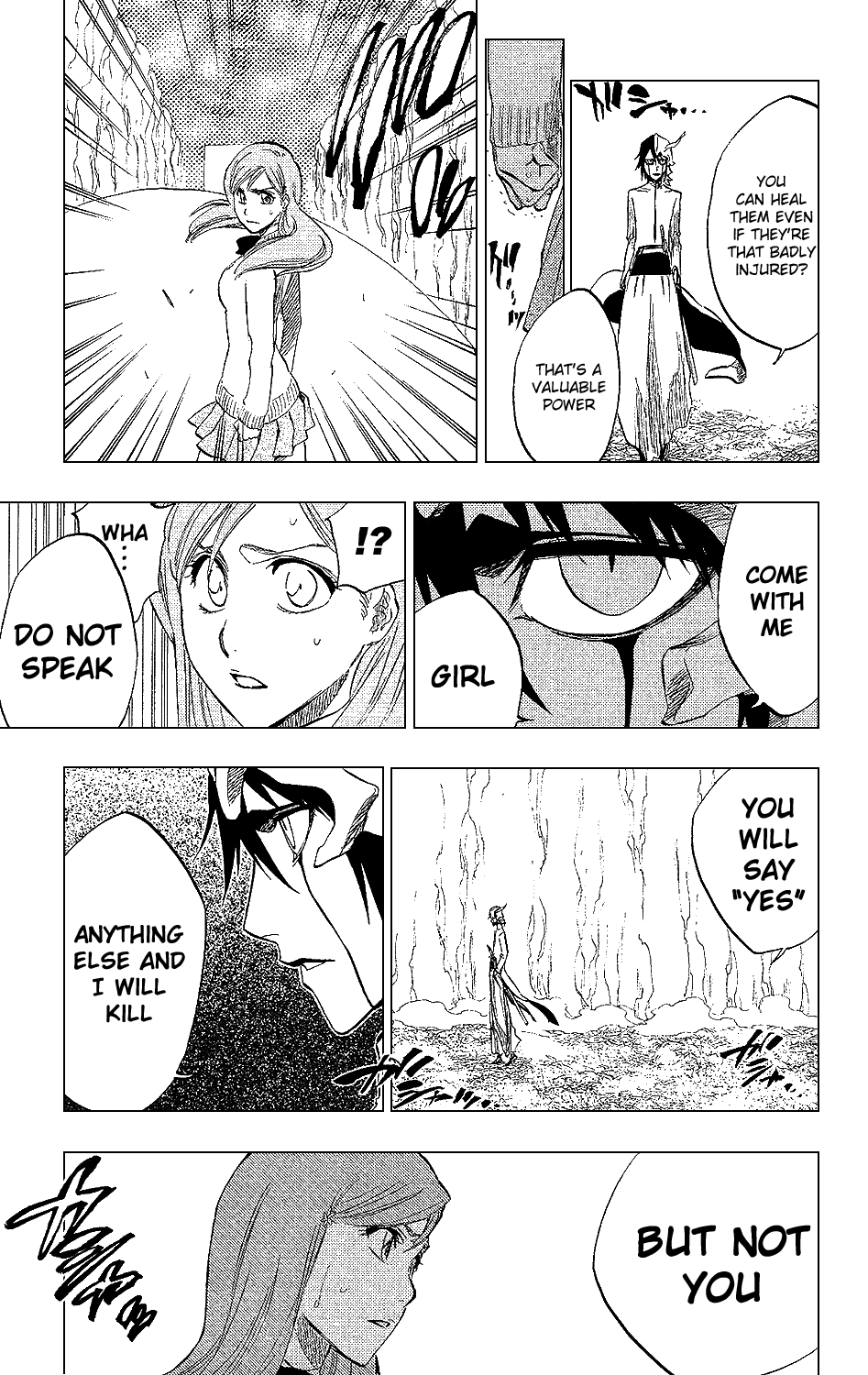 Bleach manga, chapter 234, page 13 of 25