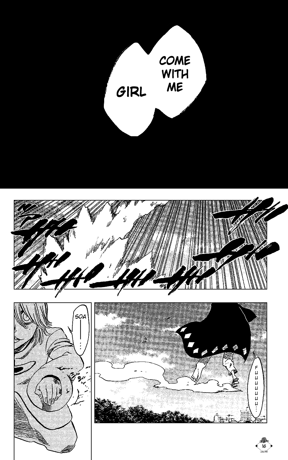 Bleach manga, chapter 234, page 16 of 25
