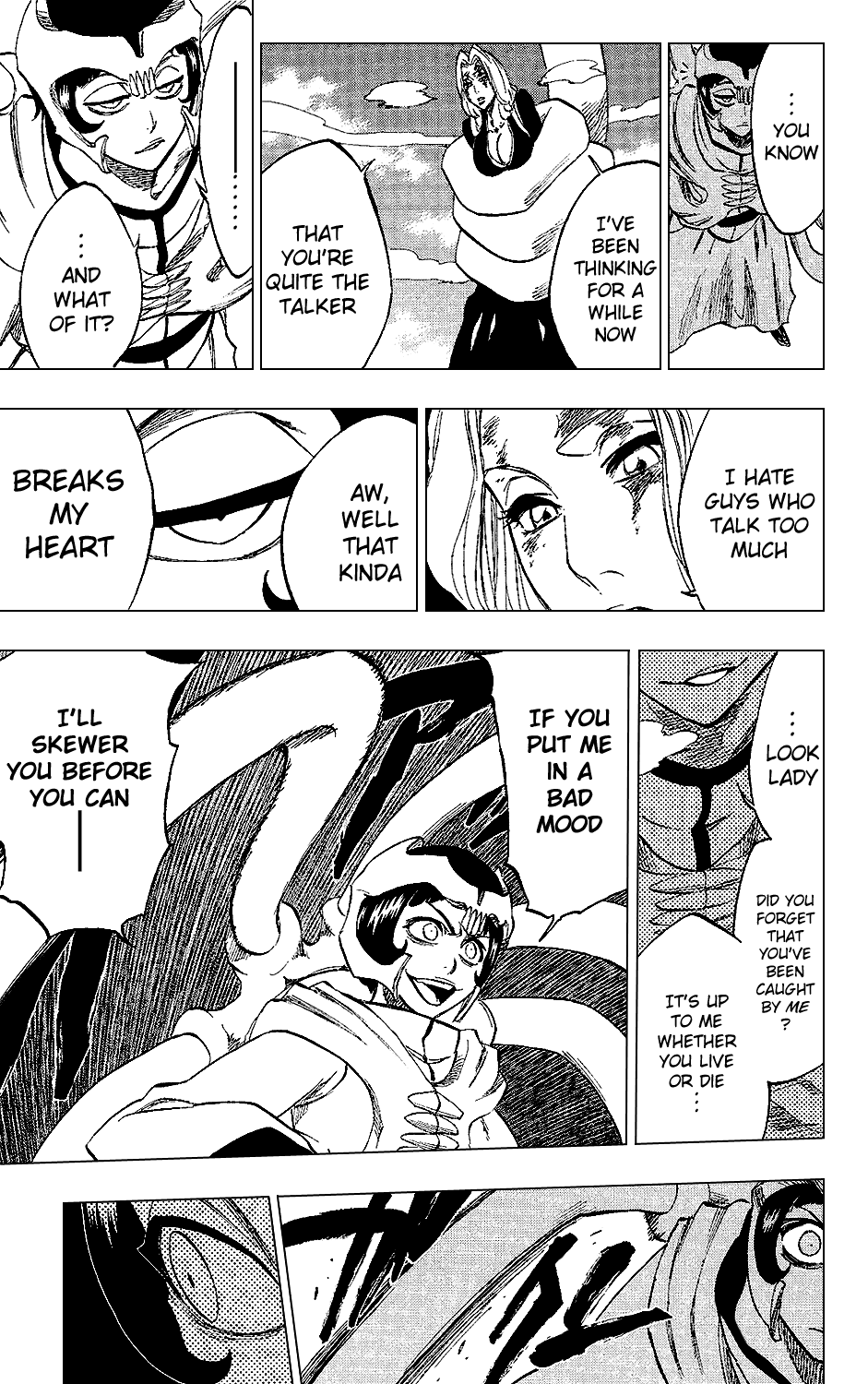 Bleach manga, chapter 234, page 21 of 25