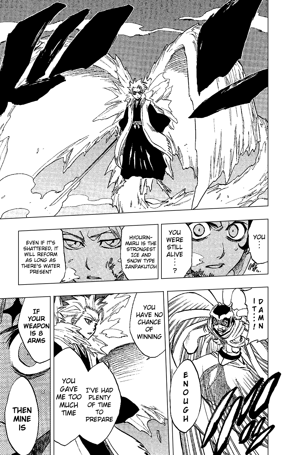 Bleach manga, chapter 234, page 23 of 25