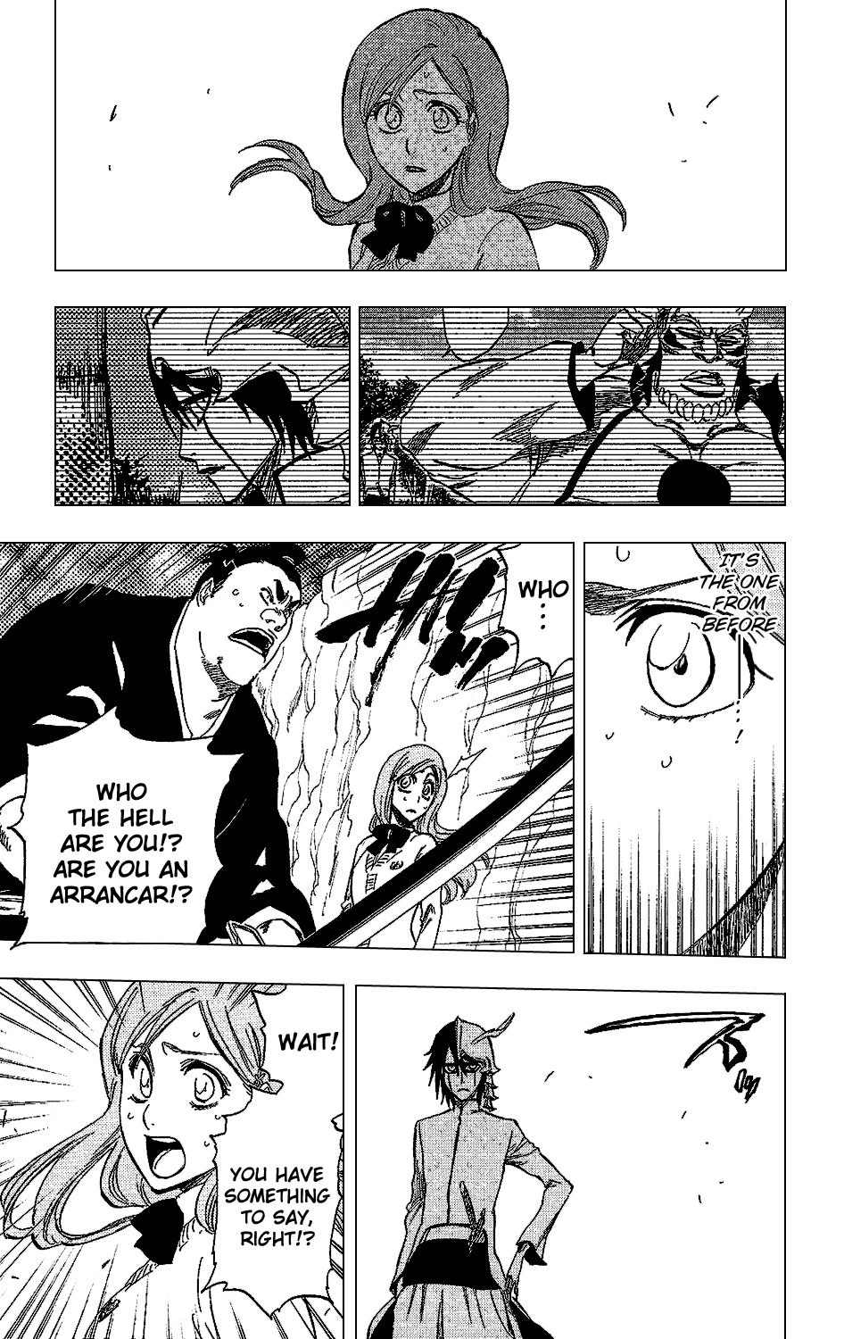 Bleach manga, chapter 234, page 9 of 25