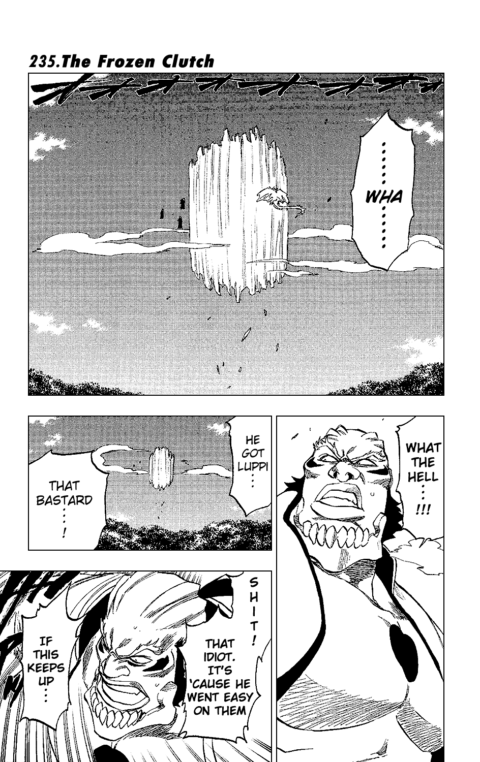 Bleach manga, chapter 235, page 1 of 19