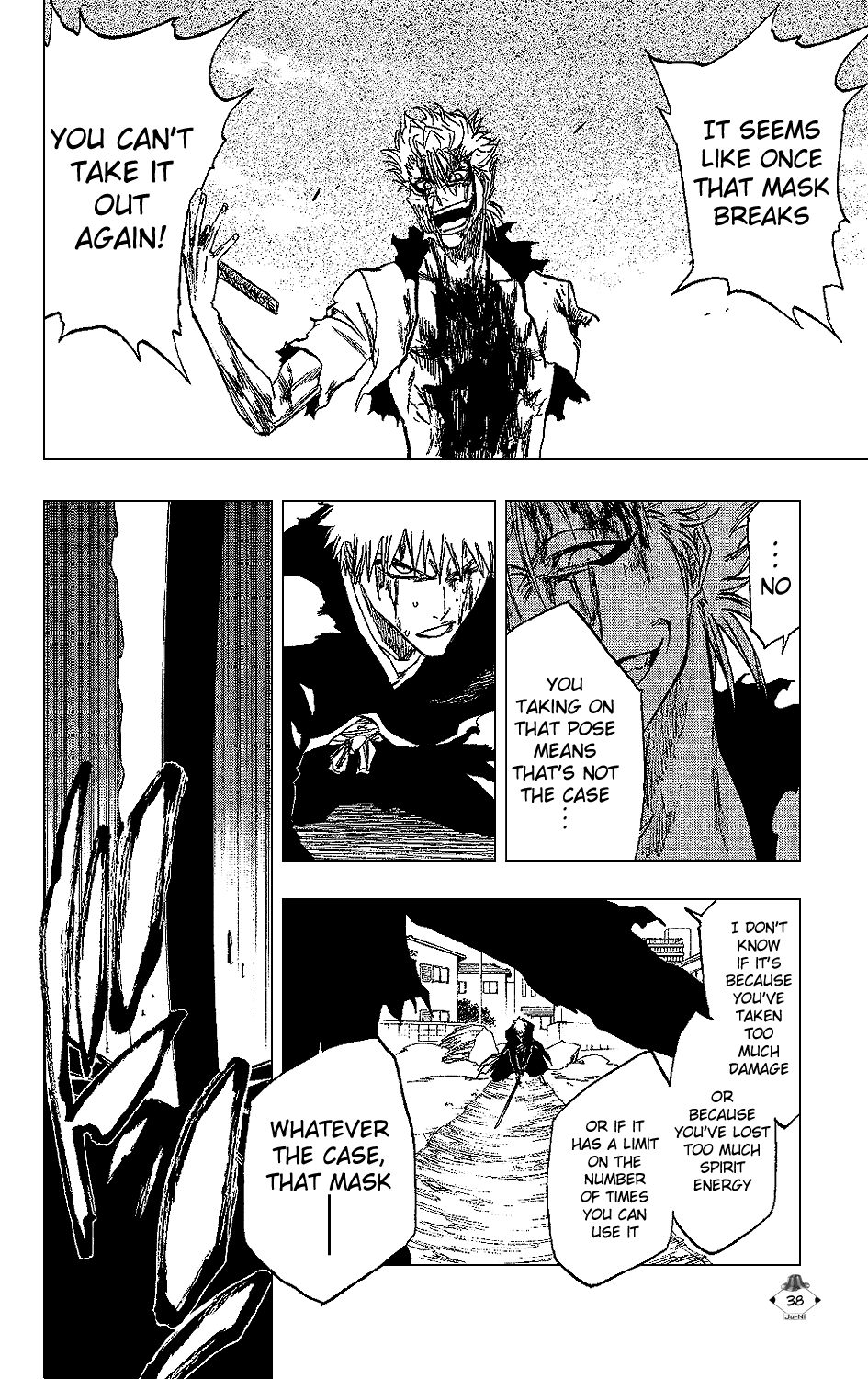 Bleach manga, chapter 235, page 12 of 19