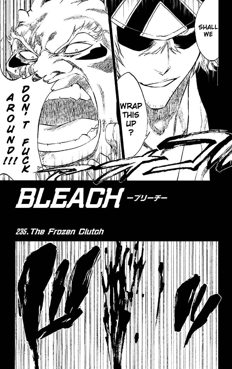 Bleach manga, chapter 235, page 9 of 19