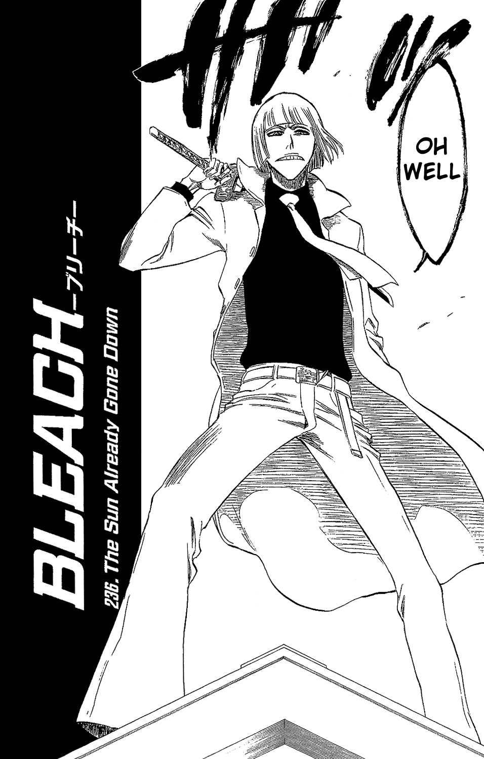 Bleach Chapter 236 page 4 - Chapter 236: The Sun Already Gone Down