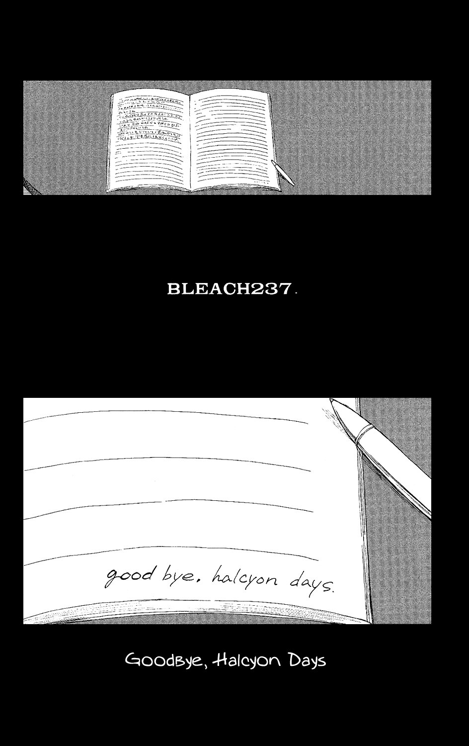 Bleach Chapter 237 page 4 - Chapter 237: Goodbye, Halcyon Days.