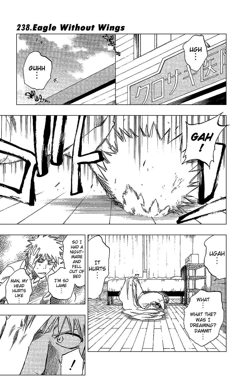 Bleach Chapter 238 page 1 - Chapter 238: Eagle Without Wings