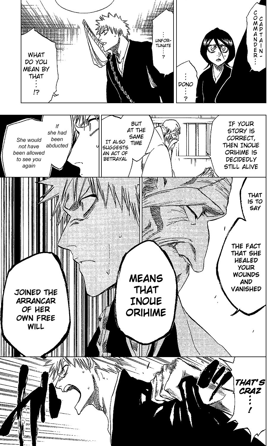 Bleach Chapter 238 page 11 - Chapter 238: Eagle Without Wings