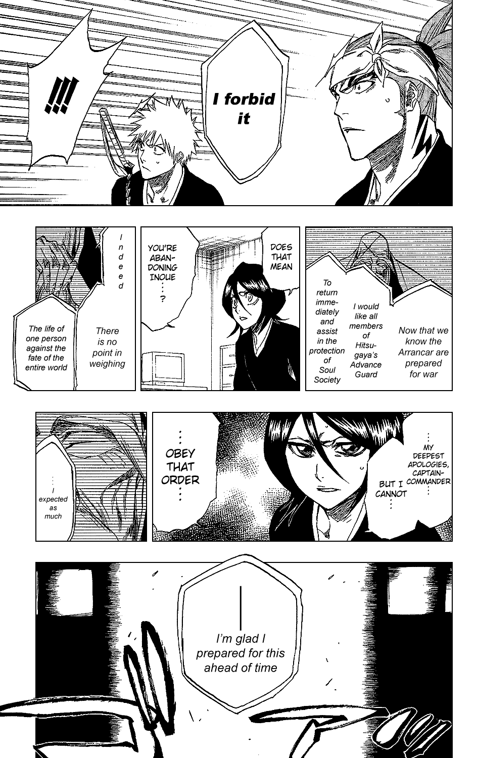 Bleach Chapter 238 page 13 - Chapter 238: Eagle Without Wings
