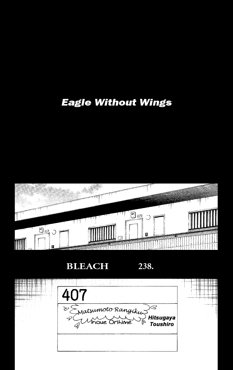 Bleach Chapter 238 page 4 - Chapter 238: Eagle Without Wings