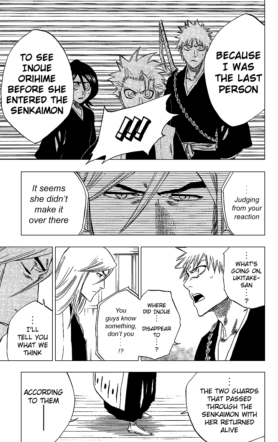 Bleach Chapter 238 page 7 - Chapter 238: Eagle Without Wings