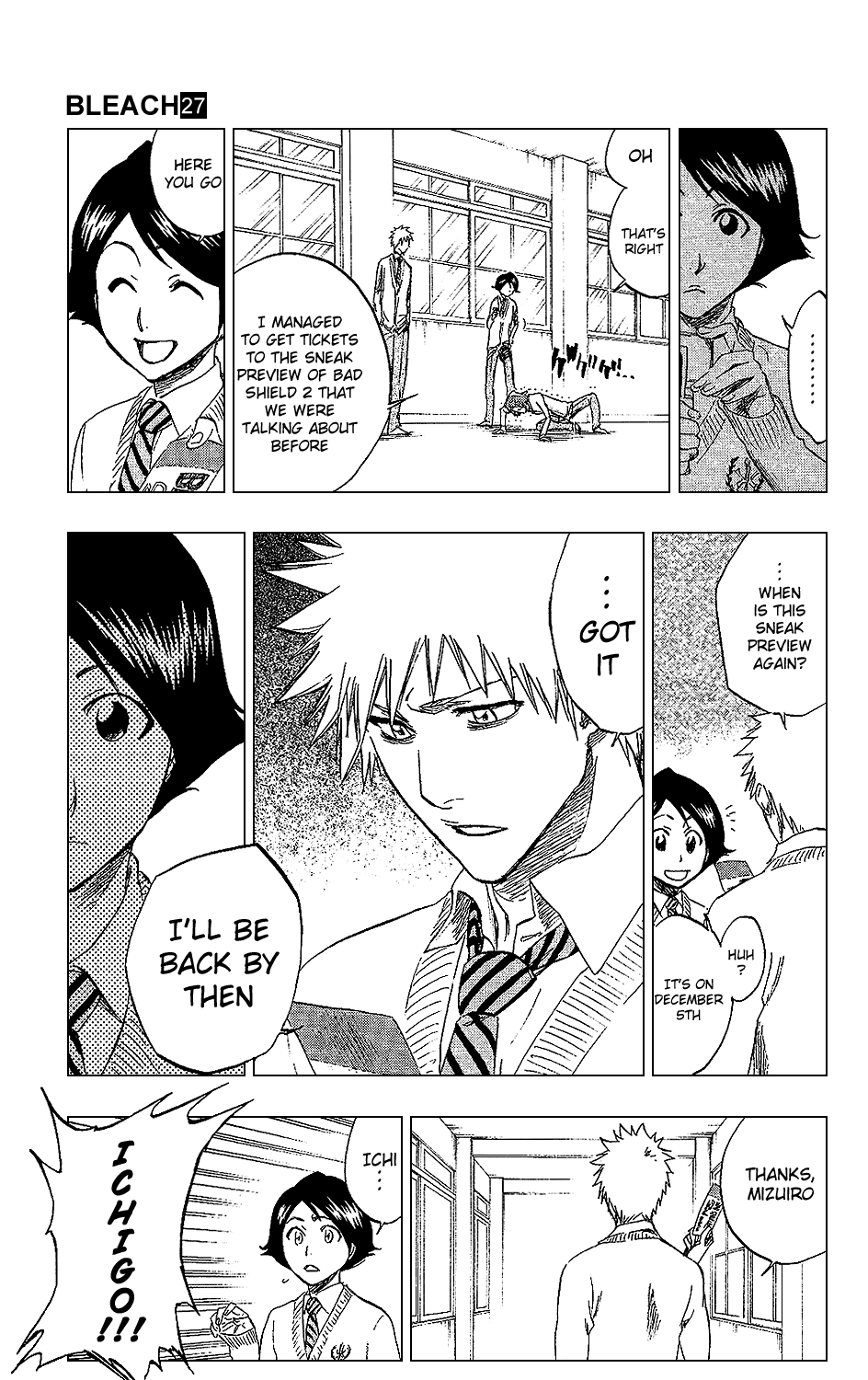 Bleach Chapter 239 page 7 - Chapter 239: Winged Eagles