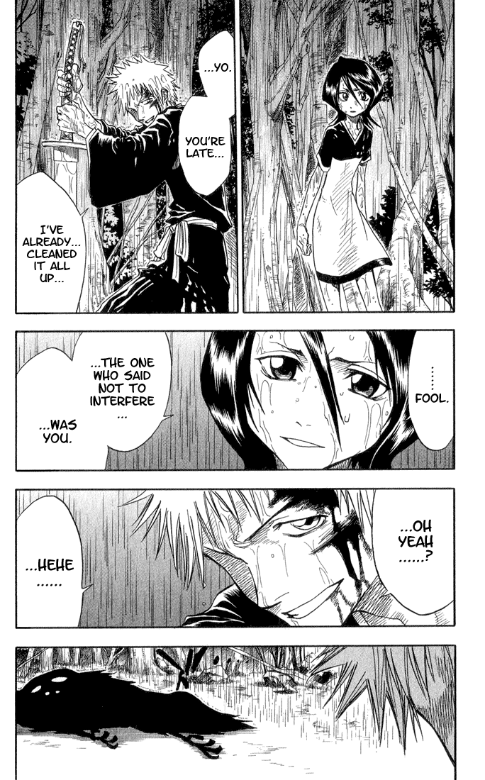 Bleach Chapter 24 page 11 - Chapter 24: 6/17 op. 8 One-Sided Sympathy