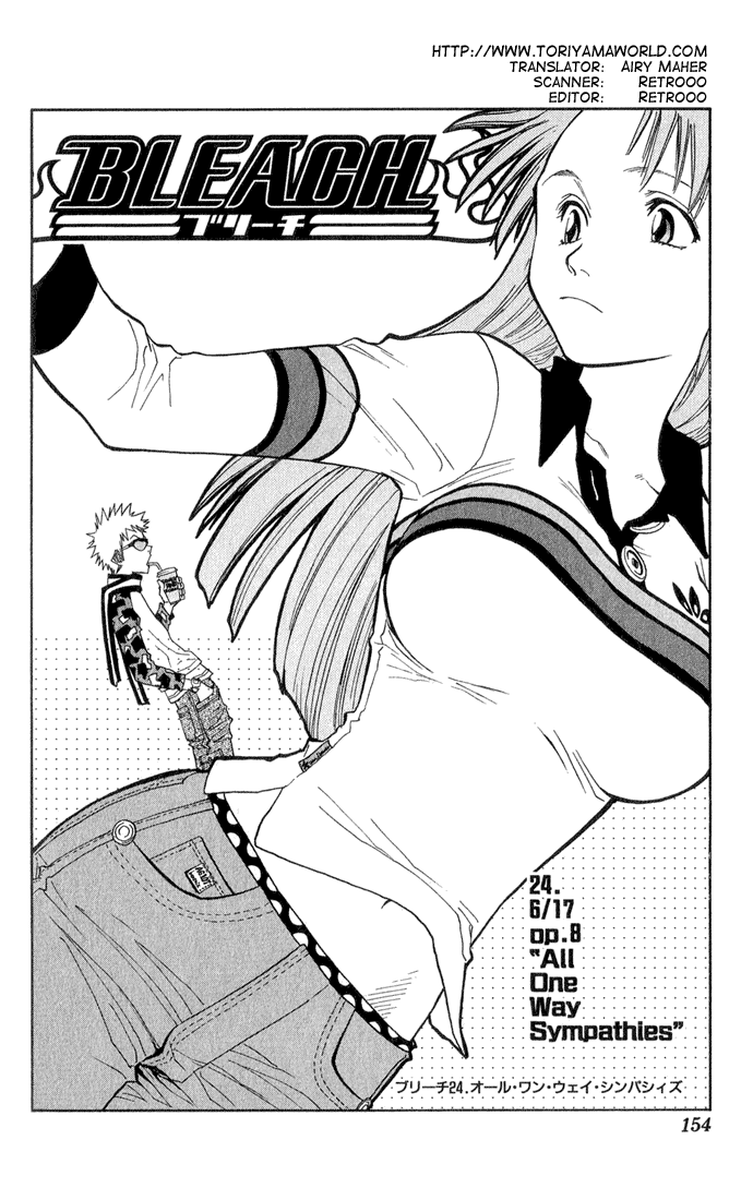 Bleach Chapter 24 page 7 - Chapter 24: 6/17 op. 8 One-Sided Sympathy
